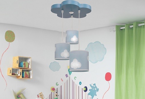 lamparas para decorar un dormitorio infantil