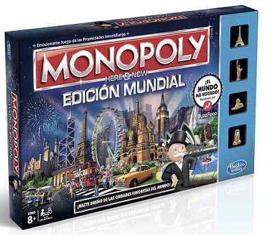 juego de mesa el monopoly de ciudades