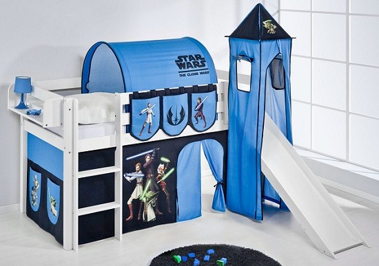 cama alta infantil con tobogan cama alta infantil con tobogan
