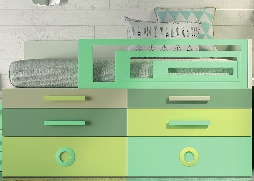 cama compacta para niño con barrera cama compacta para niño con barrera