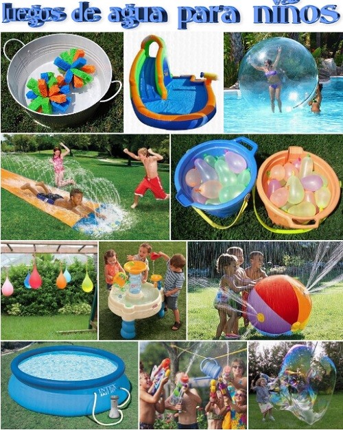 juegos de agua para niños en verano juegos de agua para niños en verano