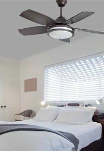 decorar el dormitorio con una lampara ventilador decorar el dormitorio con una lampara ventilador