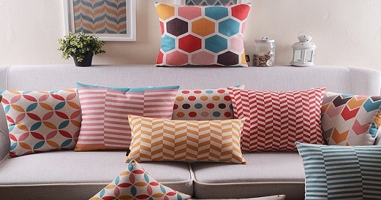 elegir un numero apropiados de cojines para la decoracion
