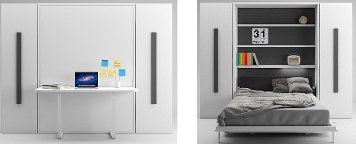 escritorio con cama abatible guardada escritorio con cama abatible guardada