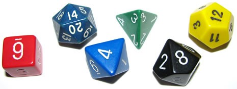 dados con varias caras