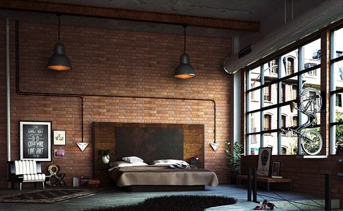 dormitorio grande estilo industrial dormitorio grande estilo industrial