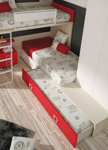 cama tipo tren triple con 3 camas cama tipo tren triple con 3 camas