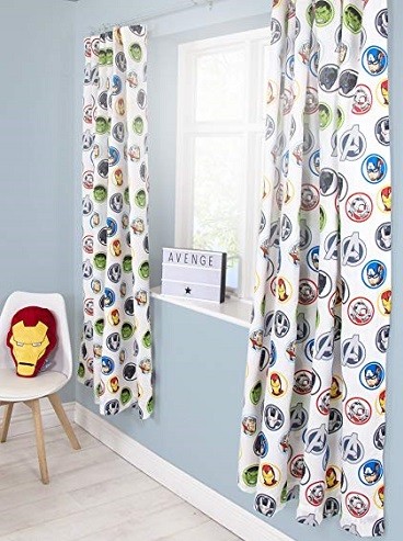 cortinas de superheroes cortinas de superheroes