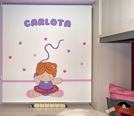 estore infantil personalizado con nombre estore infantil personalizado con nombre