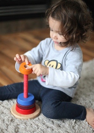 juguete metodo Montessori destreza manipulativa