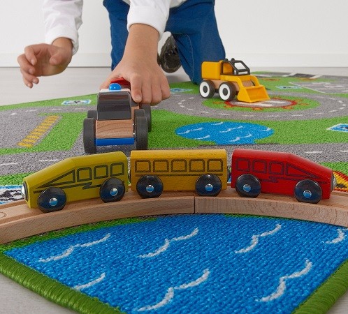 alfombra infantil con carreteras alfombra infantil con carreteras
