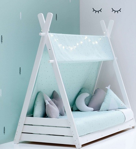 cama tipi para niños