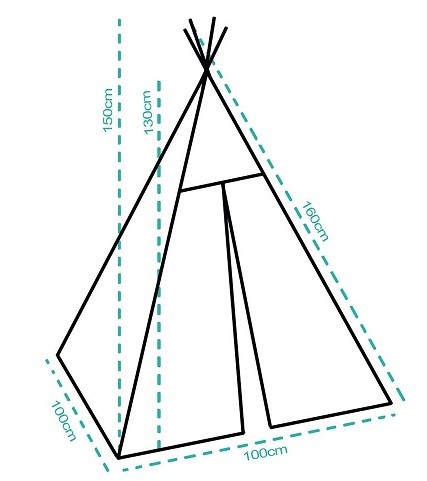 medida casita tipi