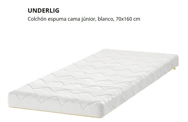 colchon ikea cama 70x160 cm
